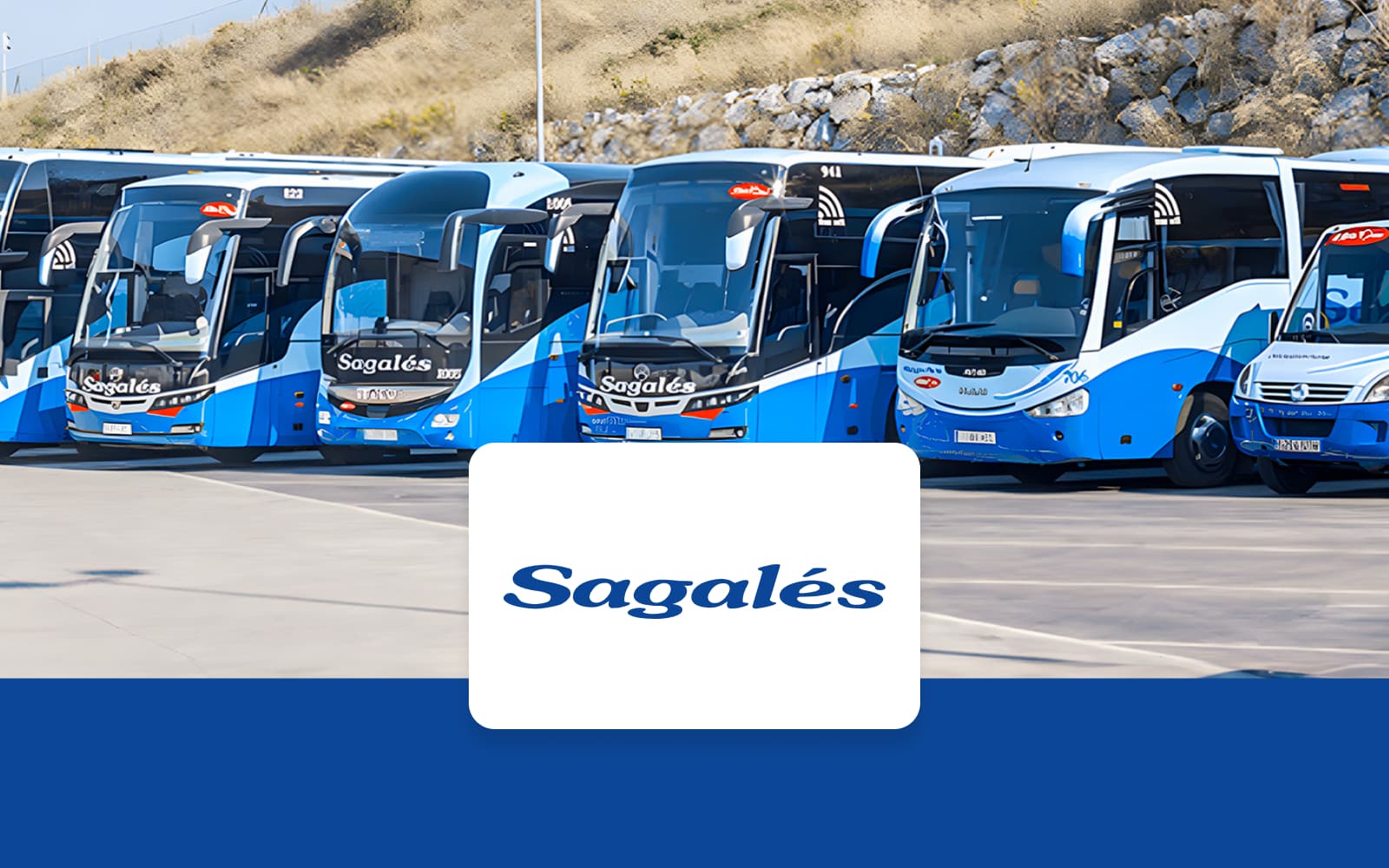 Bustransfer: Einfache Transfers mit Sagales zwischen Girona Flughafen und Estació del Nord