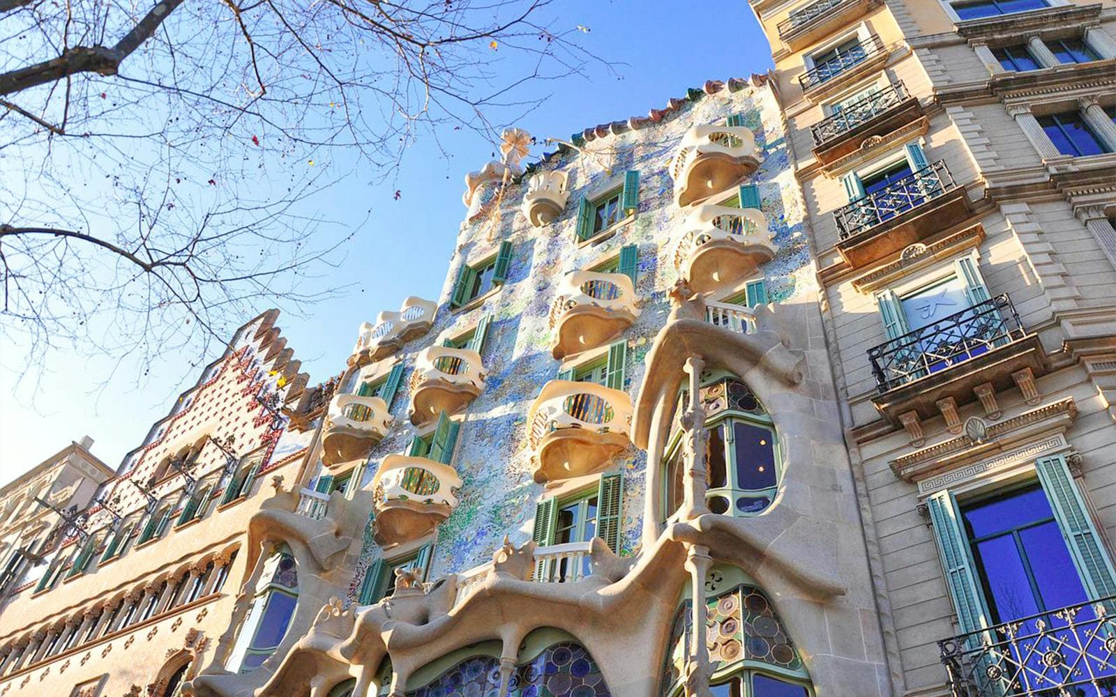 Billet d'entrée horodatée à la Casa Batlló