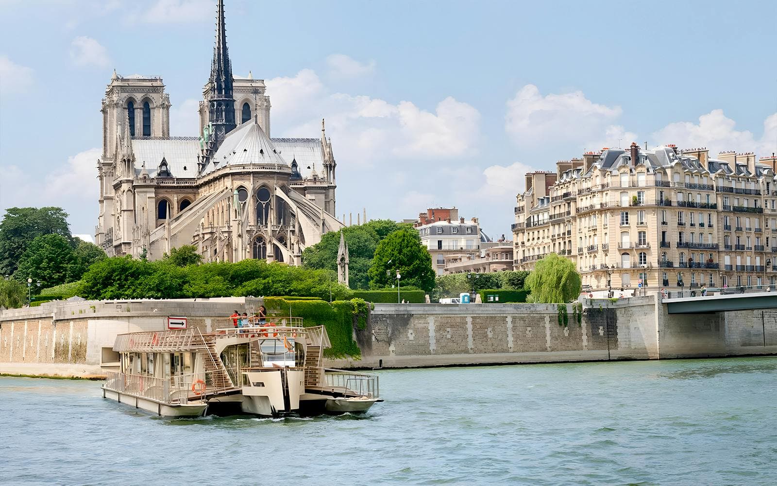Croisière promenade d'une heure sur la Seine depuis la Tour Eiffel