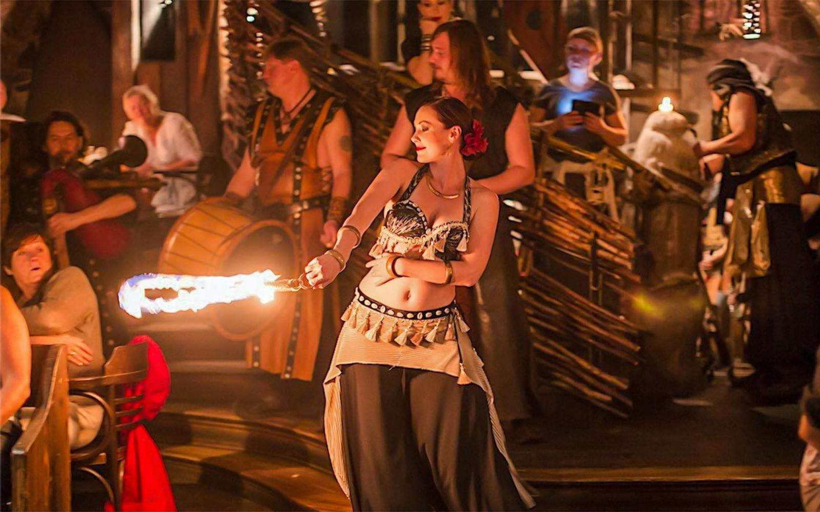 Dîner-spectacle médiéval avec boissons à volonté