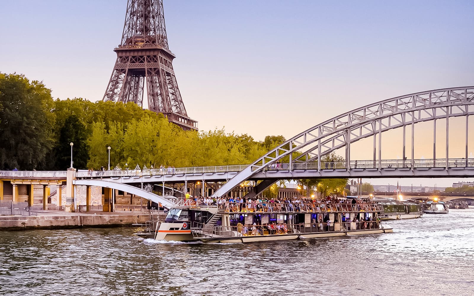 Seine River 1-Hour Sightseeing Cruise from the Eiffel Tower
